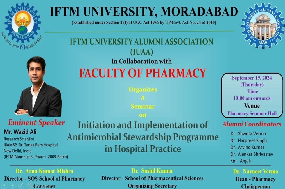 Seminar on Initiation and Implementation on Antimicrobial Stewardship Programme