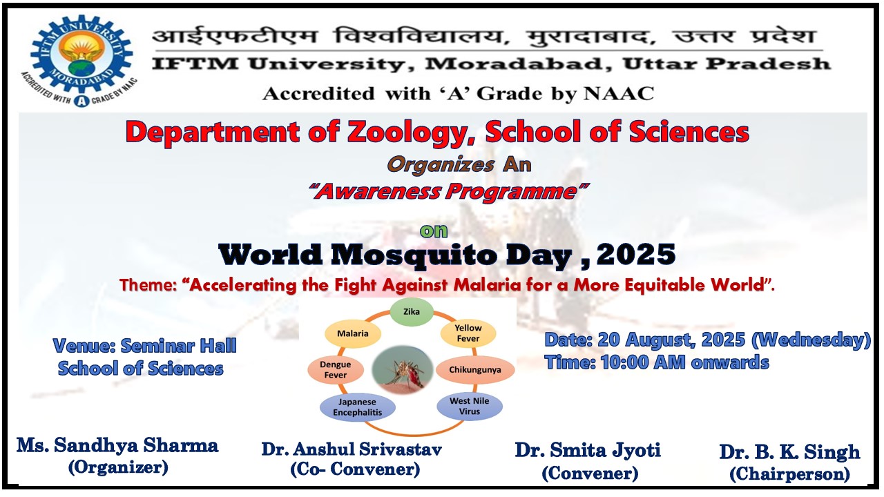 Awareness Programme on World Mosquito Day 2025 Awareness Programme on World Mosquito Day 2025