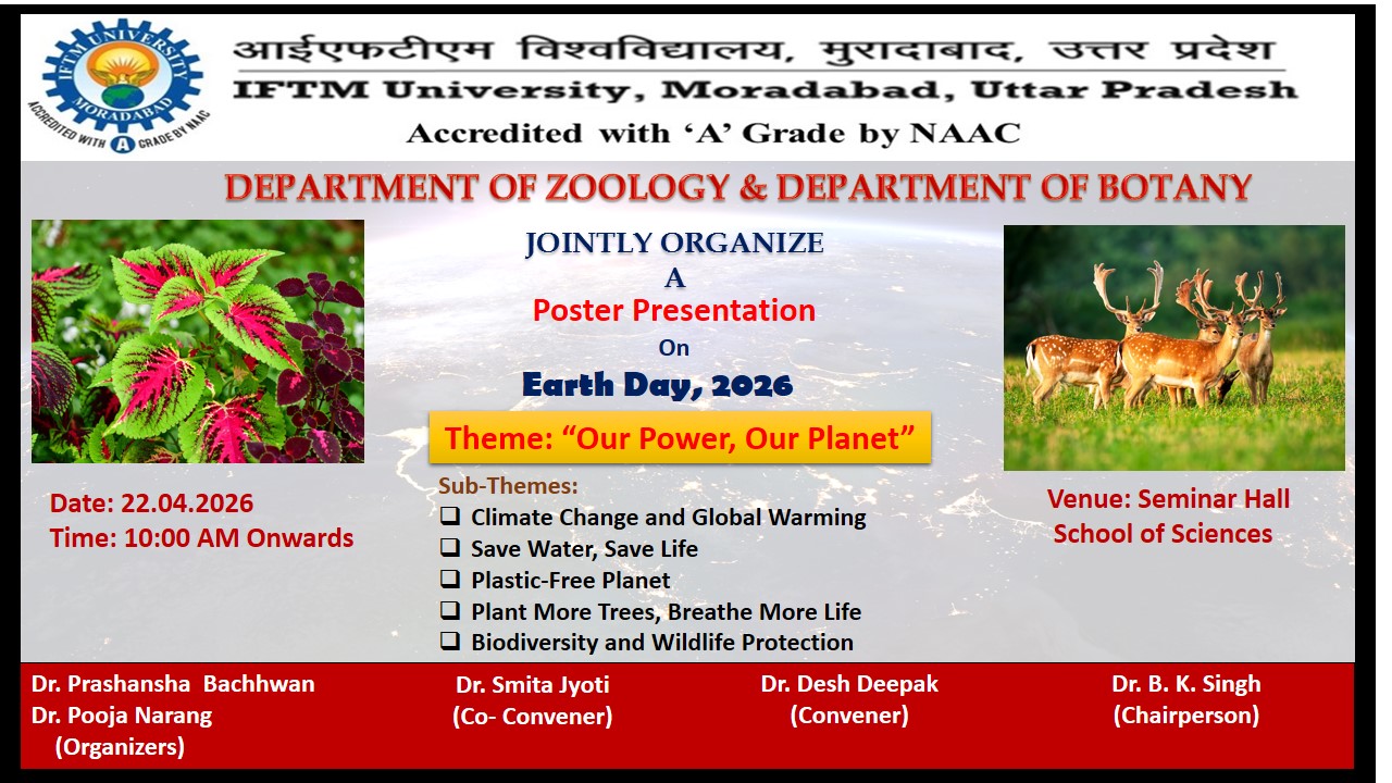 Poster Presentation on Earth Day