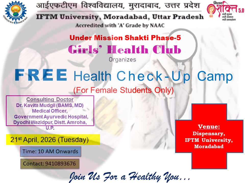 Free Health Checkup for Females