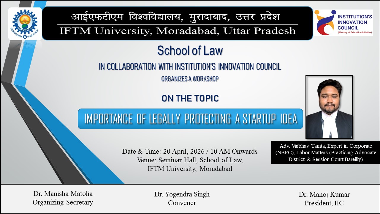 Importance of Legally Protecting a Startup Idea