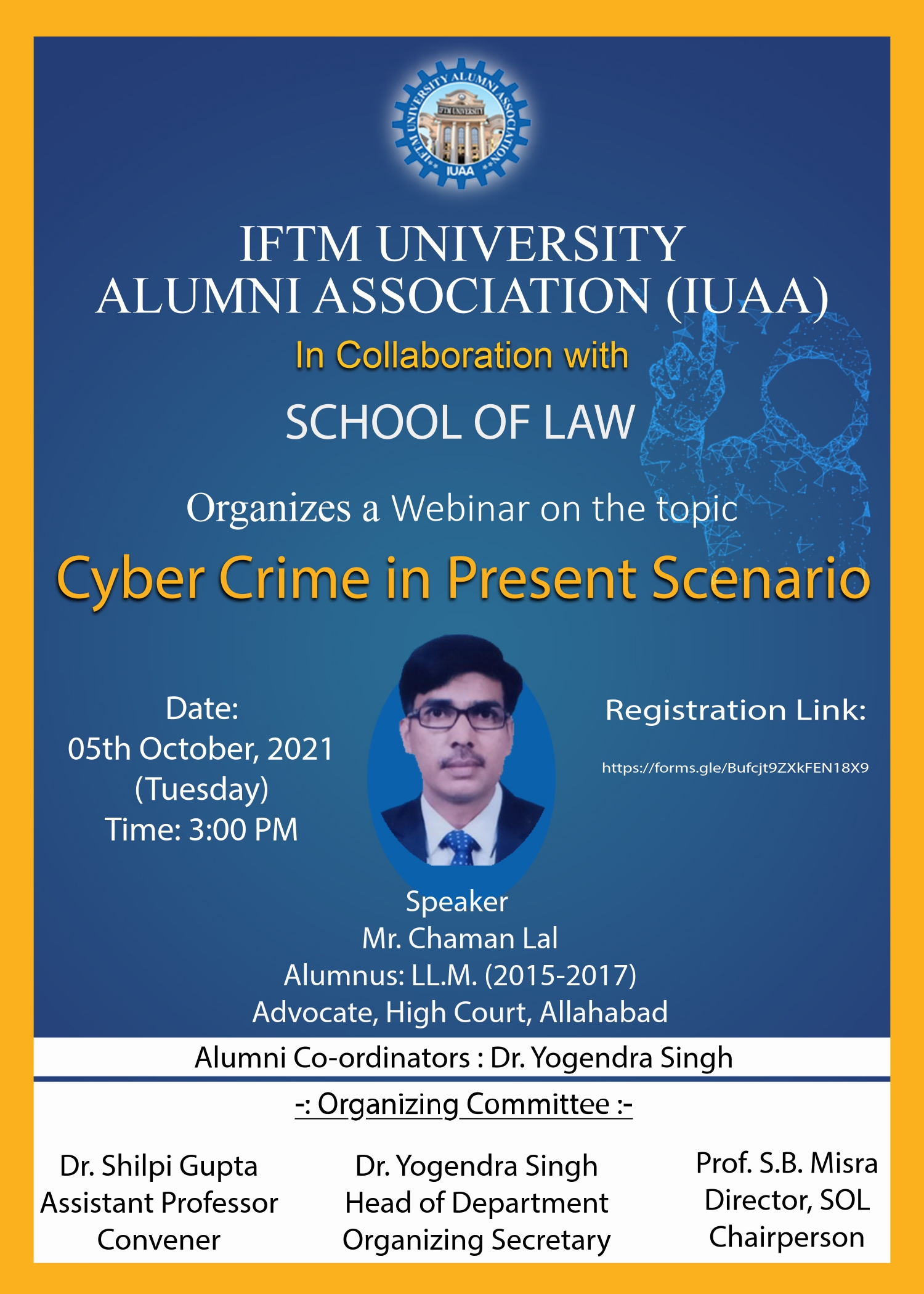 Webinar on Cyber Crime in Present Scenario