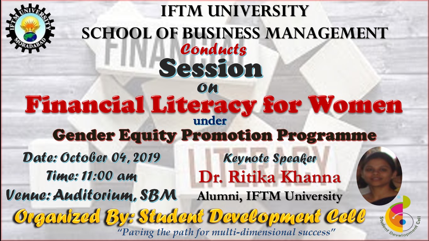 Session on “Financial Literacy for Women”