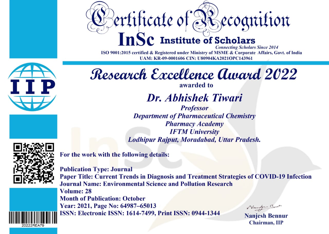 Research Excellence Award 2022